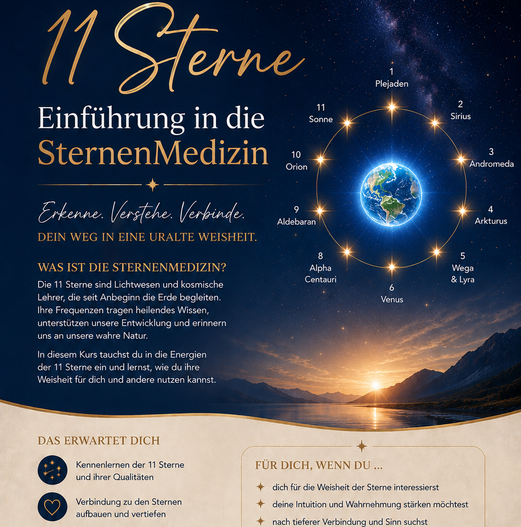 11 Sterne - Einführung in das SternenWissen
