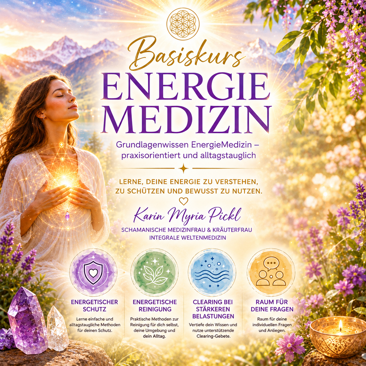Basiskurs EnergieMedizin* ♥ ab 13.8.