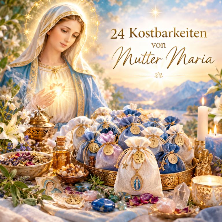Adventskalender "24 Kostbarkeiten von Mutter Maria"
